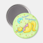 Sweet Dreams Round Magnet (Voorkant / Achterkant)