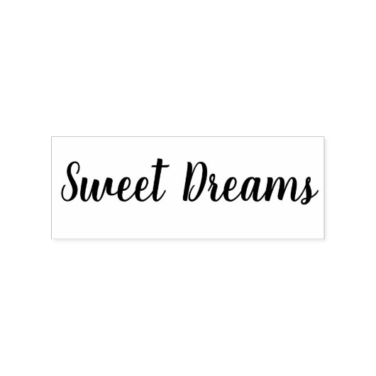 Sweet Dreams Rubberstempel (Afrduk)