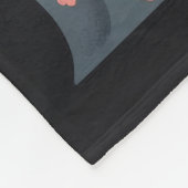 Sweet Dreams Schattige Design Bunny Fleece Deken (Hoek)