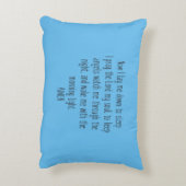 Sweet Dreams schattige Lamb gepersonaliseerd met g Accent Kussen (Achterkant (Verticaal))