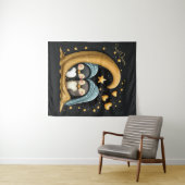 Sweet Dreams Schattigee Design Pinguïn Wandkleed (In Situ (horizontaal))