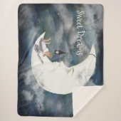 Sweet Dreams Sherpa Deken (Voorkant)