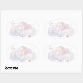 Sweet Dreams Slumber Party Favor Stickers (Vel)