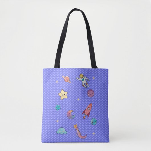 Sweet dreams soft violet tote bag (Voorkant)