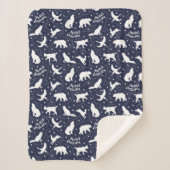 Sweet Dreams | Star Constellations Sherpa Deken (Voorkant)