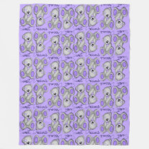 Sweet Dreams Teddy-lavender Blue