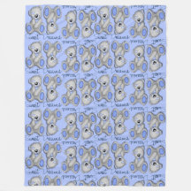 Sweet Dreams Teddy-soft blue snuggle