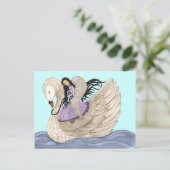 Sweet Dreams (The Angel & The Swan) Briefkaart (Staand voorkant)