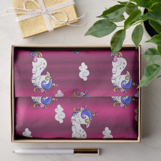 Sweet Dreams Unicorns Tissuepapier (Geschenk)
