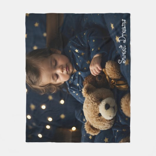 Sweet Dreams v1 | Fleece Deken (Voorkant)