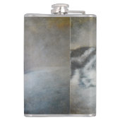 Sweet Dreams van een Britse Korthaar Heupfles (Achterkant)