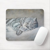 Sweet Dreams van een Britse Korthaar Muismat (Met muis)