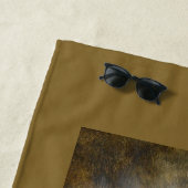 Sweet Dreams van een Britse Korthaar Strandlaken (In situ)