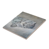 Sweet Dreams van een Britse Korthaar Tegeltje (Zijkant)