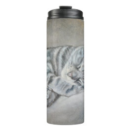 Sweet Dreams van een Britse Korthaar Thermosbeker