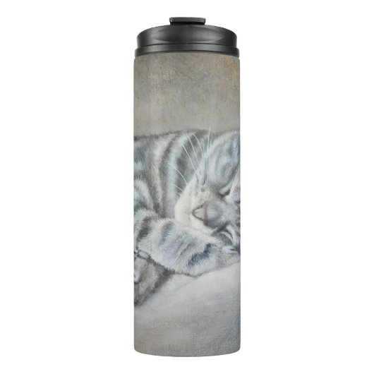 Sweet Dreams van een Britse Korthaar Thermosbeker (Voorkant)