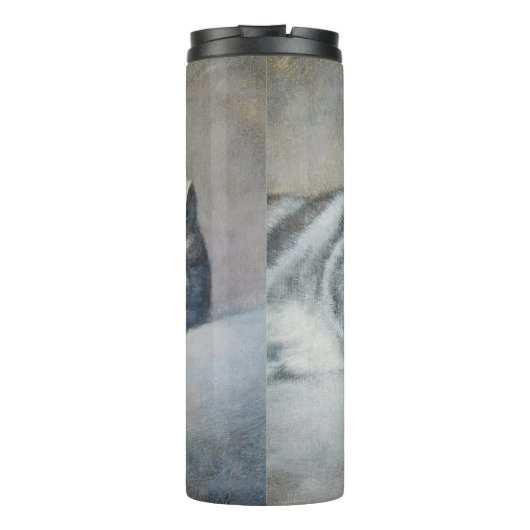 Sweet Dreams van een Britse Korthaar Thermosbeker (Achterkant)