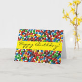 Sweet Dreams - Verjaardag Kaart (Gele Bloem)