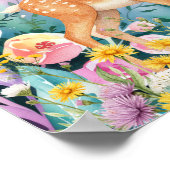 Sweet Dreams Woodland Deer & Rabbits Nursery  Poster (Hoek)