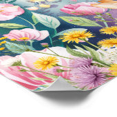 Sweet Dreams Woodland Deer & Rabbits Nursery Poster (Hoek)