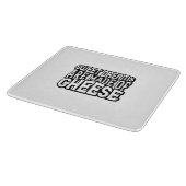 Sweet Dreams zijn gemaakt van kaas Snijplank (Hoek)