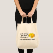 Sweet Dreams zijn gemaakt van kaas Tote Bag (Voorkant (product))