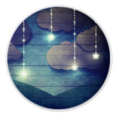 Sweet dromen Night sky glanzend ster roest Keramische Knop (Voorkant)