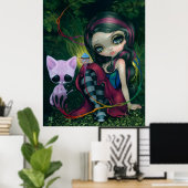 Sweet-dromers, drukinder, suiker en Jasmine Becket Poster (Thuiskantoor)