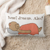 Sweet droomt teddybeer design. kussen (Deken)