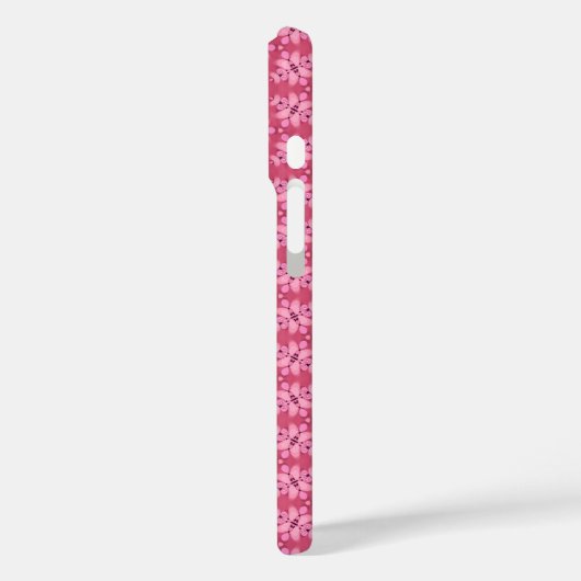 Sweet Dusty Pink Pattern Galaxy S3 Hoesje (Achterkant / Links)