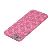 Sweet Dusty Pink Pattern iPhone Case (Bodem)