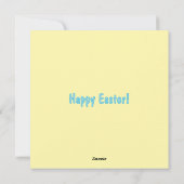 Sweet Easter Bunny Kaart (Achterkant)