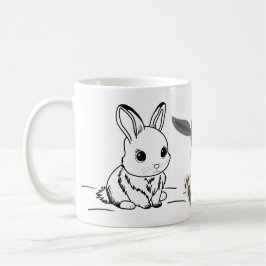 Sweet Easter bunny Koffiemok