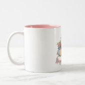 Sweet Easter bunny Tweekleurige Koffiemok (Links)