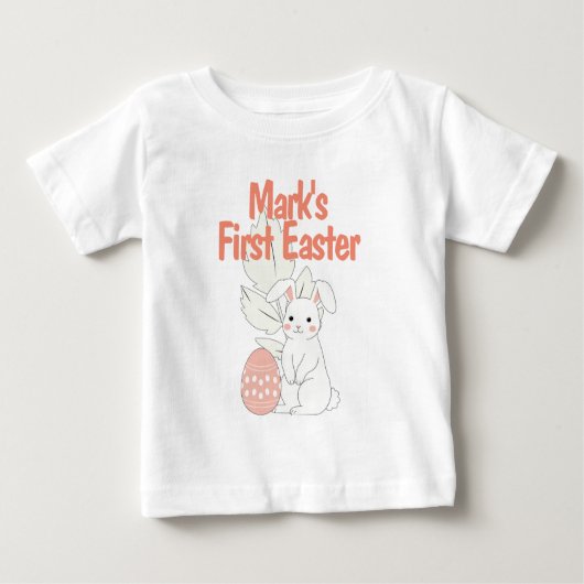 Sweet Easter gepersonaliseerde eerste paashaas Kin (Voorkant)