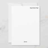 Sweet Easter time Feestdagenkaart (Achterkant)