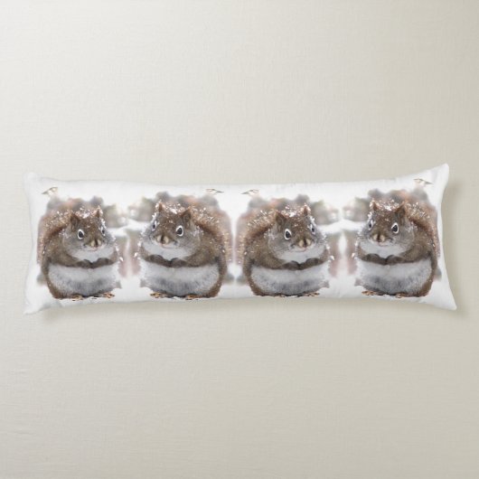 Sweet-eekhoorns Lichaamskussen (Achterkant)