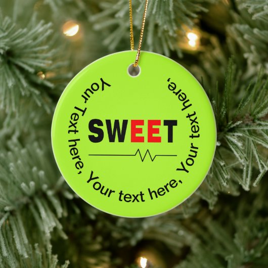 Sweet Electrical Engineer Keramisch Ornament (Boom)
