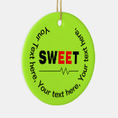 Sweet Electrical Engineer Keramisch Ornament (Rechts)