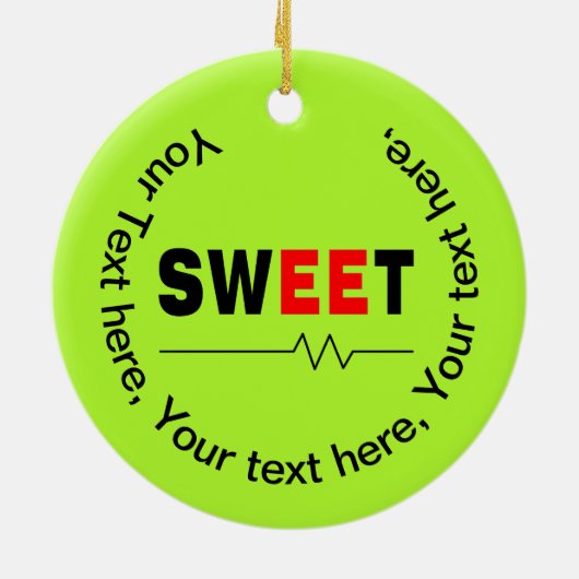 Sweet Electrical Engineer Keramisch Ornament (Achterkant)