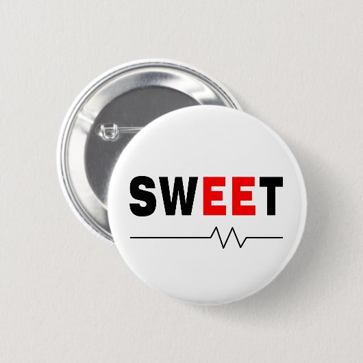 Sweet Electrical Engineer Ronde Button 5,7 Cm (Voorkant /achterkant)