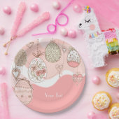 Sweet Elegance Easter Eggs Papieren Bordje (Feest)