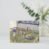 Sweet Elephant Mice Briefkaart (Staand voorkant)