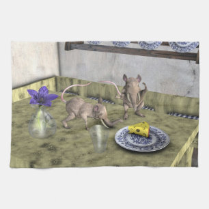 Sweet Elephant Mice Theedoek