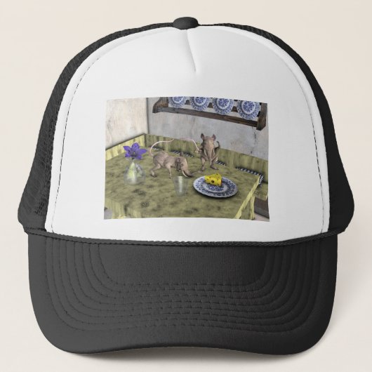 Sweet Elephant Mice Trucker Pet (Voorkant)