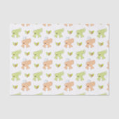 Sweet Elephants-Baby Gedekte weefsels Tissuepapier (Voorkant)