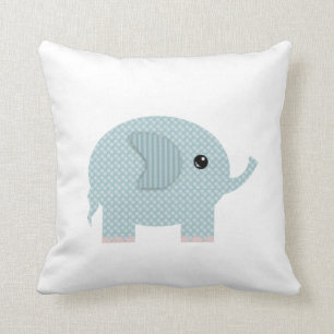 Sweet Elephants Nursery Decor Kussen