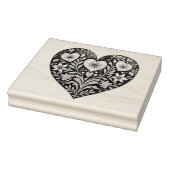 Sweet Embrace: Gouache Valentijn harten Rubberstempel (Stempel)