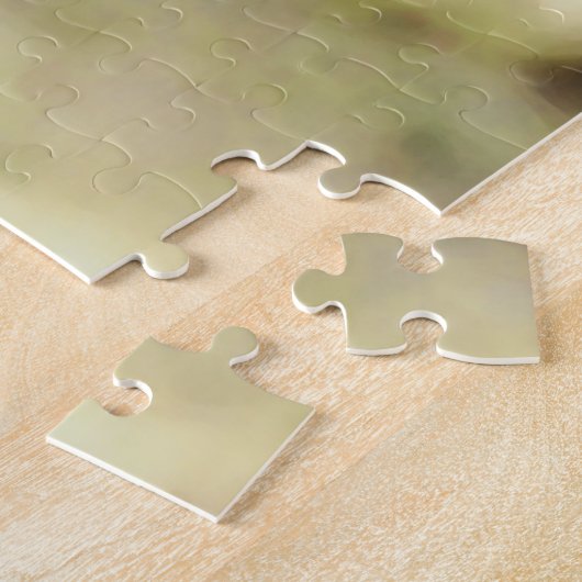 Sweet en Cute Llama Face Big Puzzle Legpuzzel (Zijkant)