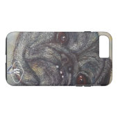 SWEET EN CUTE PUG Case-Mate iPhone CASE (Achterkant (Horizontaal))